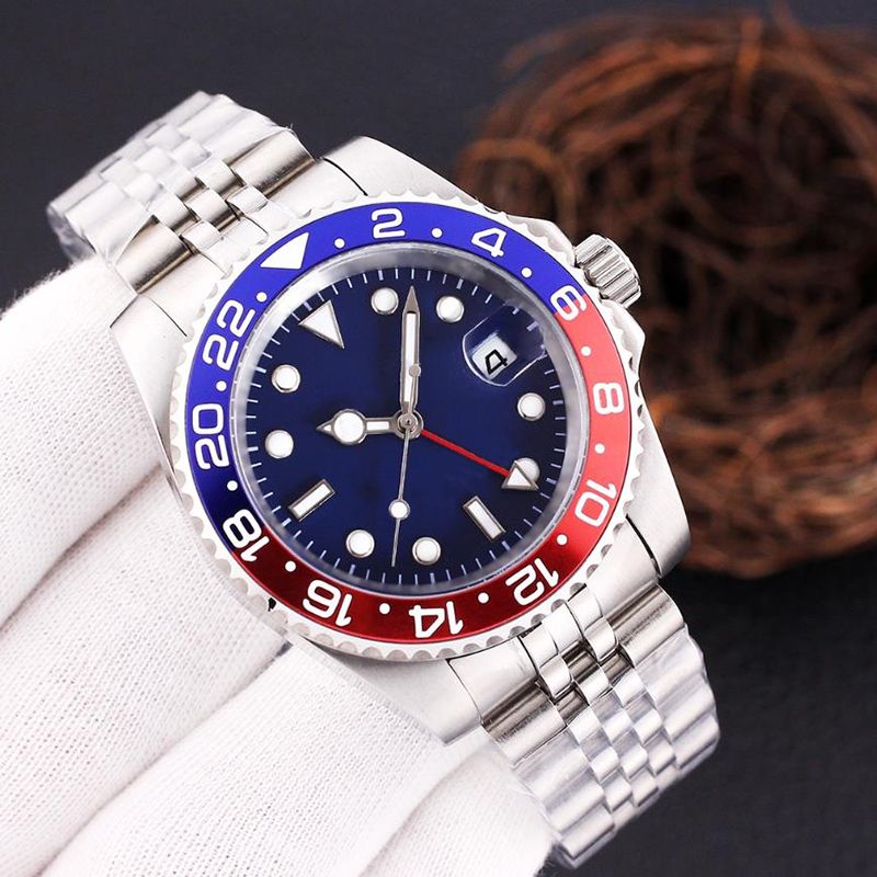 Men'S Luxury Automatic Watch Mechanical Watch 40Mm 904L Stainless Steel Swimming Designer Watch Classic Sapphire Luminous Watch Business Leisure Montre De Luxe