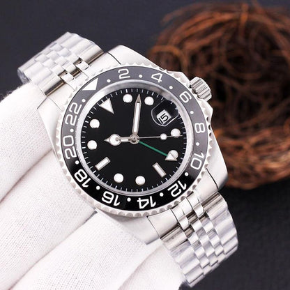 Men'S Luxury Automatic Watch Mechanical Watch 40Mm 904L Stainless Steel Swimming Designer Watch Classic Sapphire Luminous Watch Business Leisure Montre De Luxe