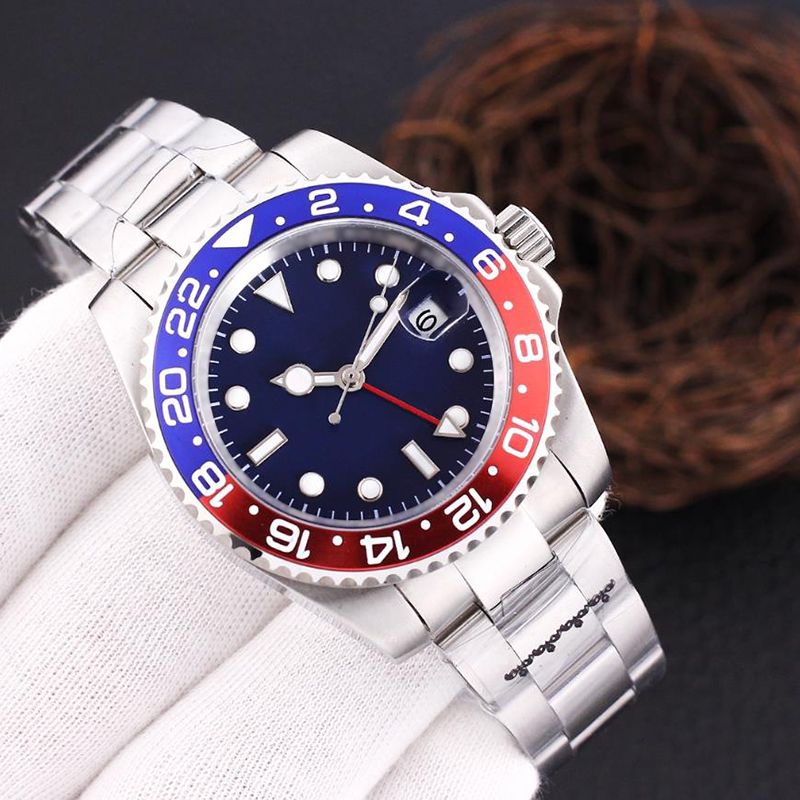 Men'S Luxury Automatic Watch Mechanical Watch 40Mm 904L Stainless Steel Swimming Designer Watch Classic Sapphire Luminous Watch Business Leisure Montre De Luxe