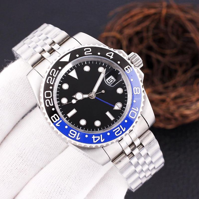 Men'S Luxury Automatic Watch Mechanical Watch 40Mm 904L Stainless Steel Swimming Designer Watch Classic Sapphire Luminous Watch Business Leisure Montre De Luxe