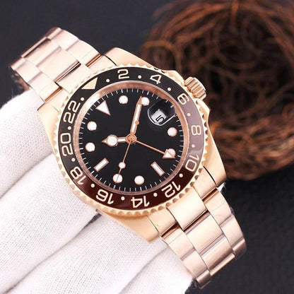 Men'S Luxury Automatic Watch Mechanical Watch 40Mm 904L Stainless Steel Swimming Designer Watch Classic Sapphire Luminous Watch Business Leisure Montre De Luxe