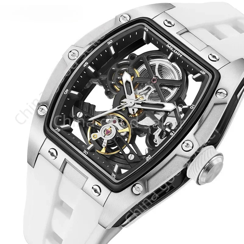 New Men's Sports Machinery Waterproof Watch