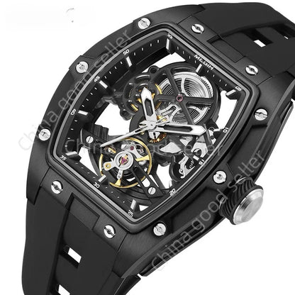 New Men's Sports Machinery Waterproof Watch