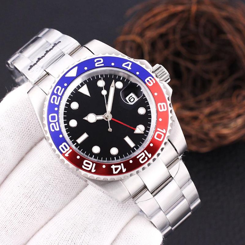 Men'S Luxury Automatic Watch Mechanical Watch 40Mm 904L Stainless Steel Swimming Designer Watch Classic Sapphire Luminous Watch Business Leisure Montre De Luxe